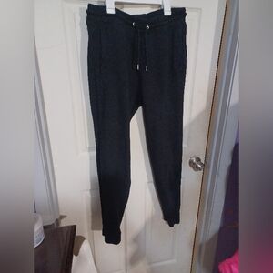H&M Men's Dark Joggers with Drawstring Size M